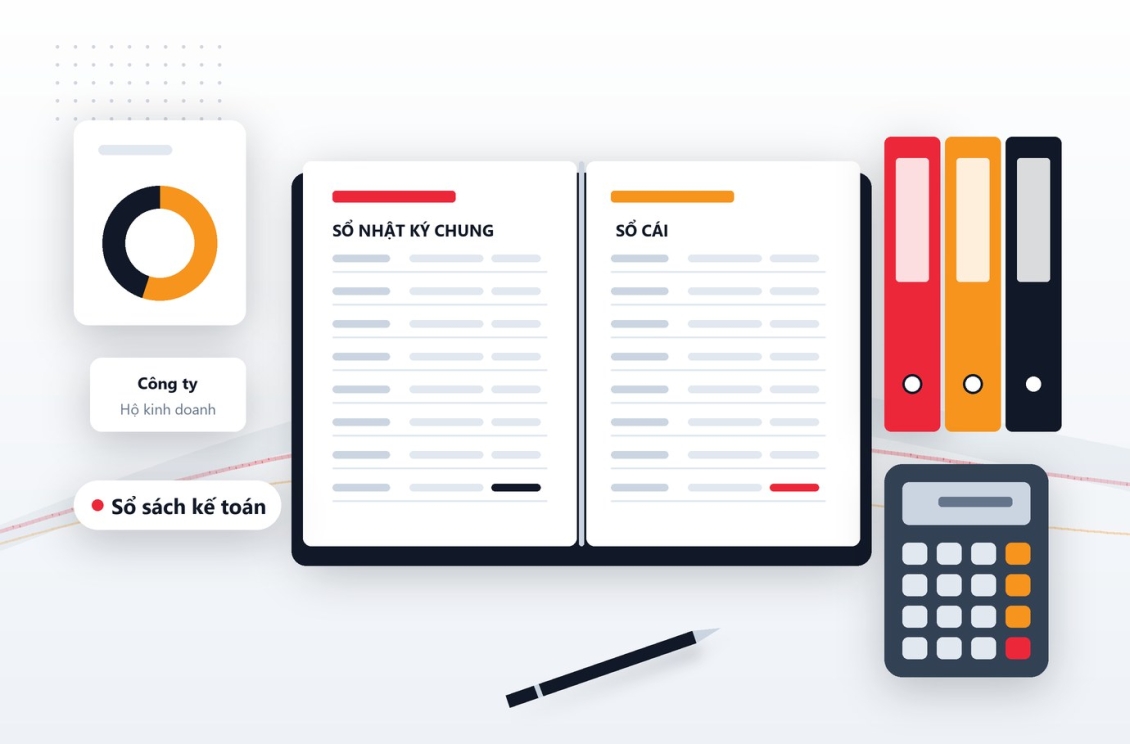 Sổ sách kế toán công ty, hộ kinh doanh